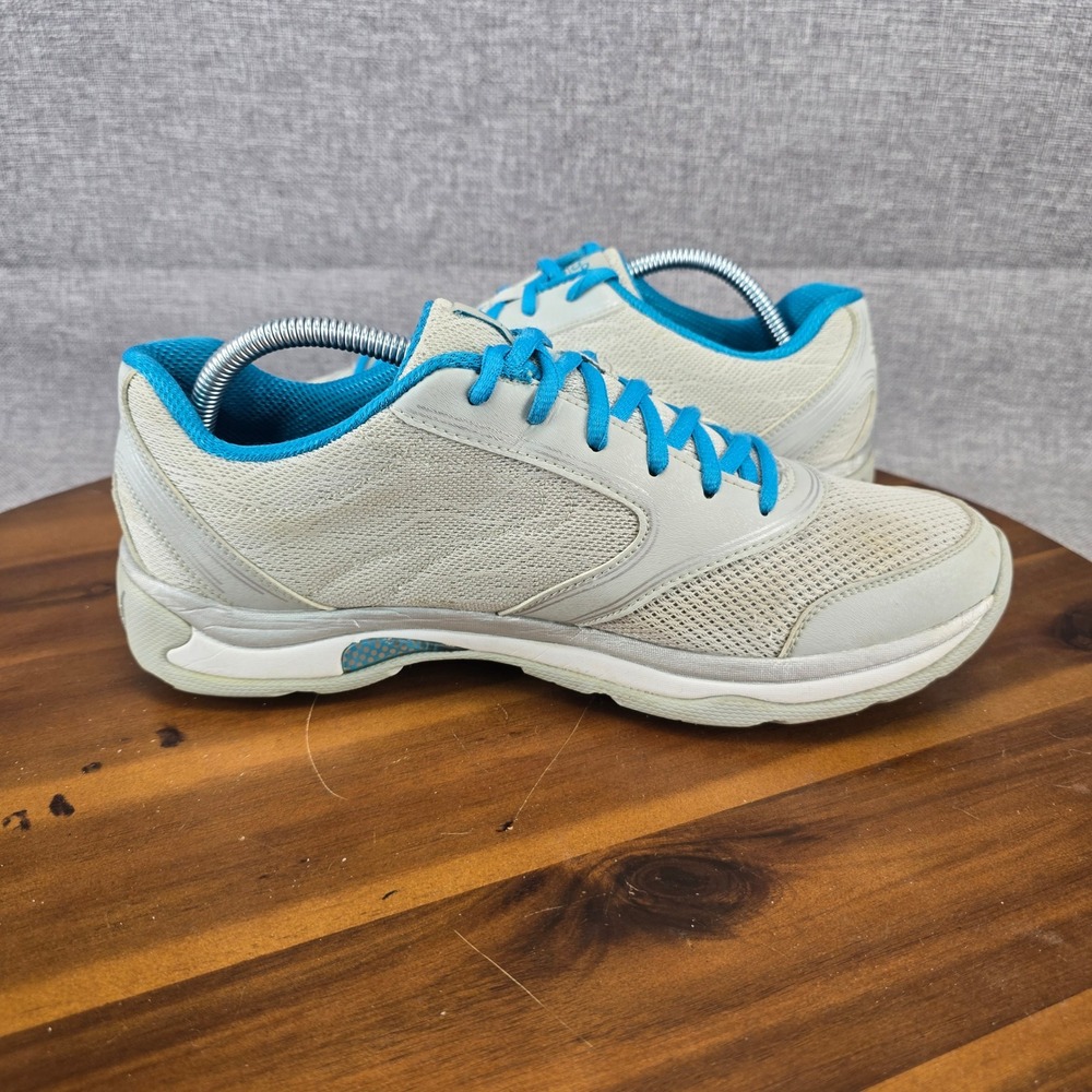 Aero Astra LT Grey Turquoise Blue Vibram Walking Shoes‎ Womens 11 Medium PO 3550 - Picture 7 of 14